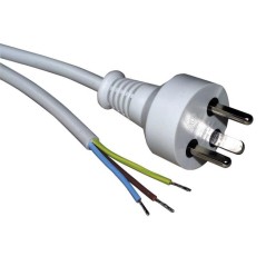 Roline Power Cable White 2M - Durable & Reliable - 30.16.9036